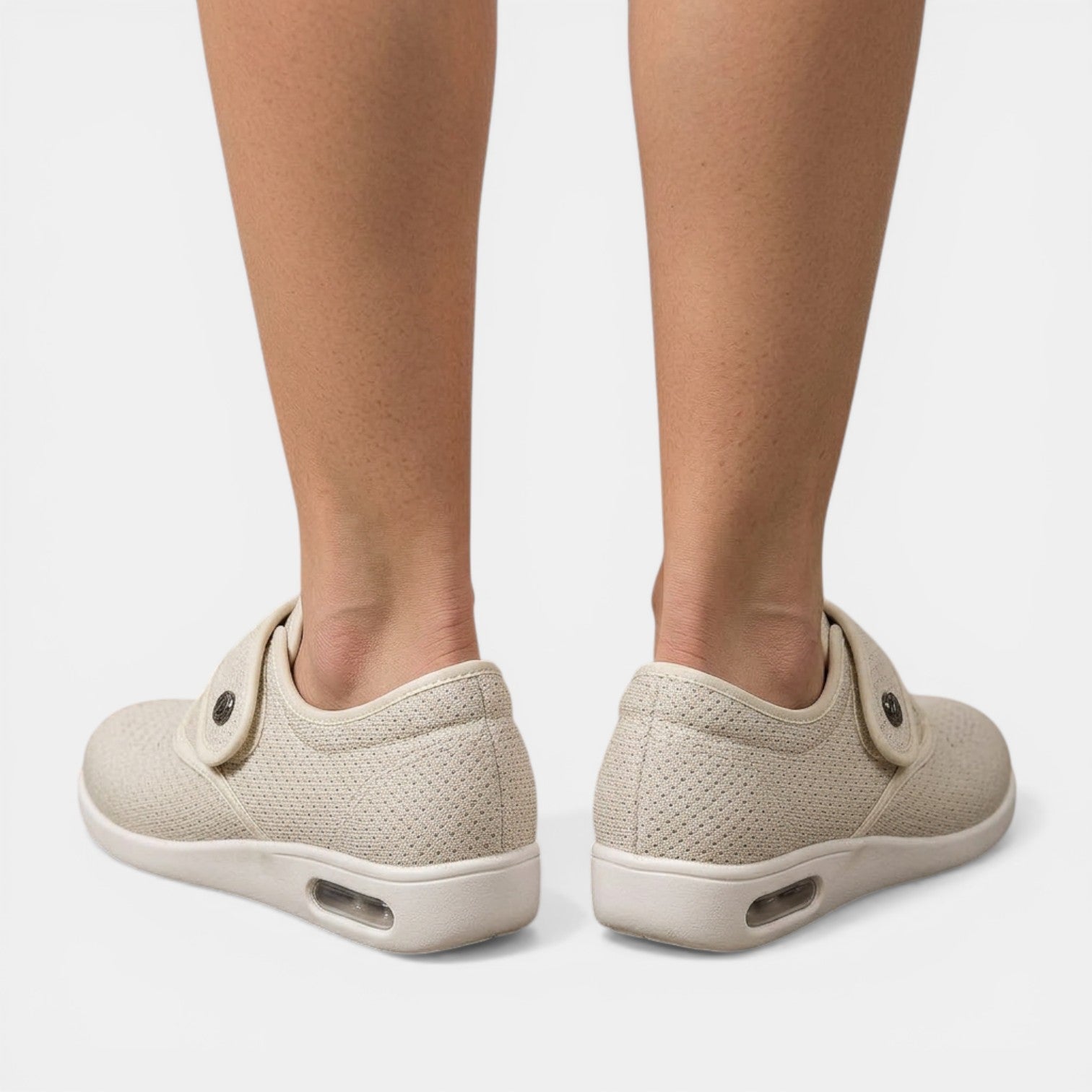 Women's Orthopedic Sneakers Knit Velcro Strap Breathable