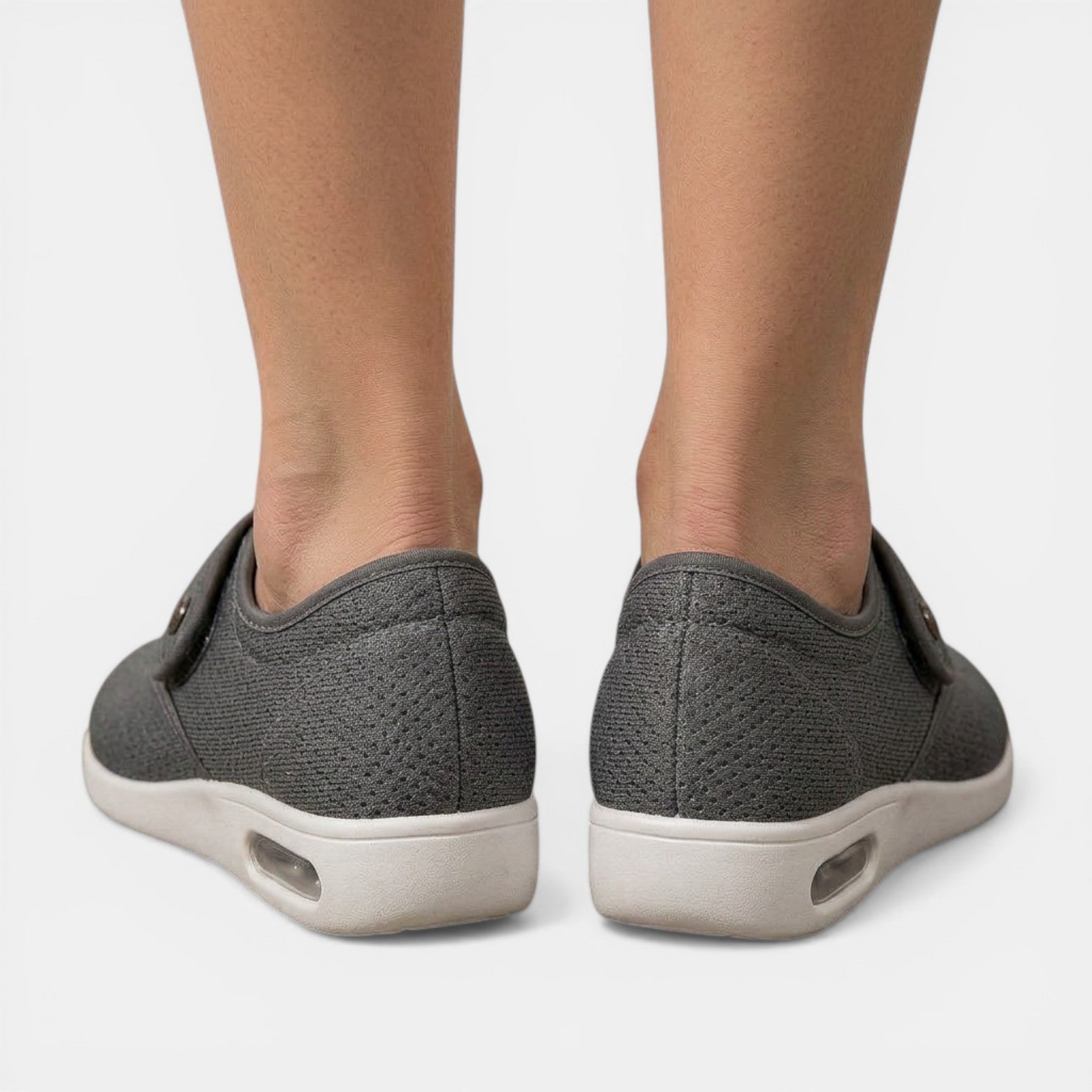 Women's Orthopedic Sneakers Knit Velcro Strap Breathable
