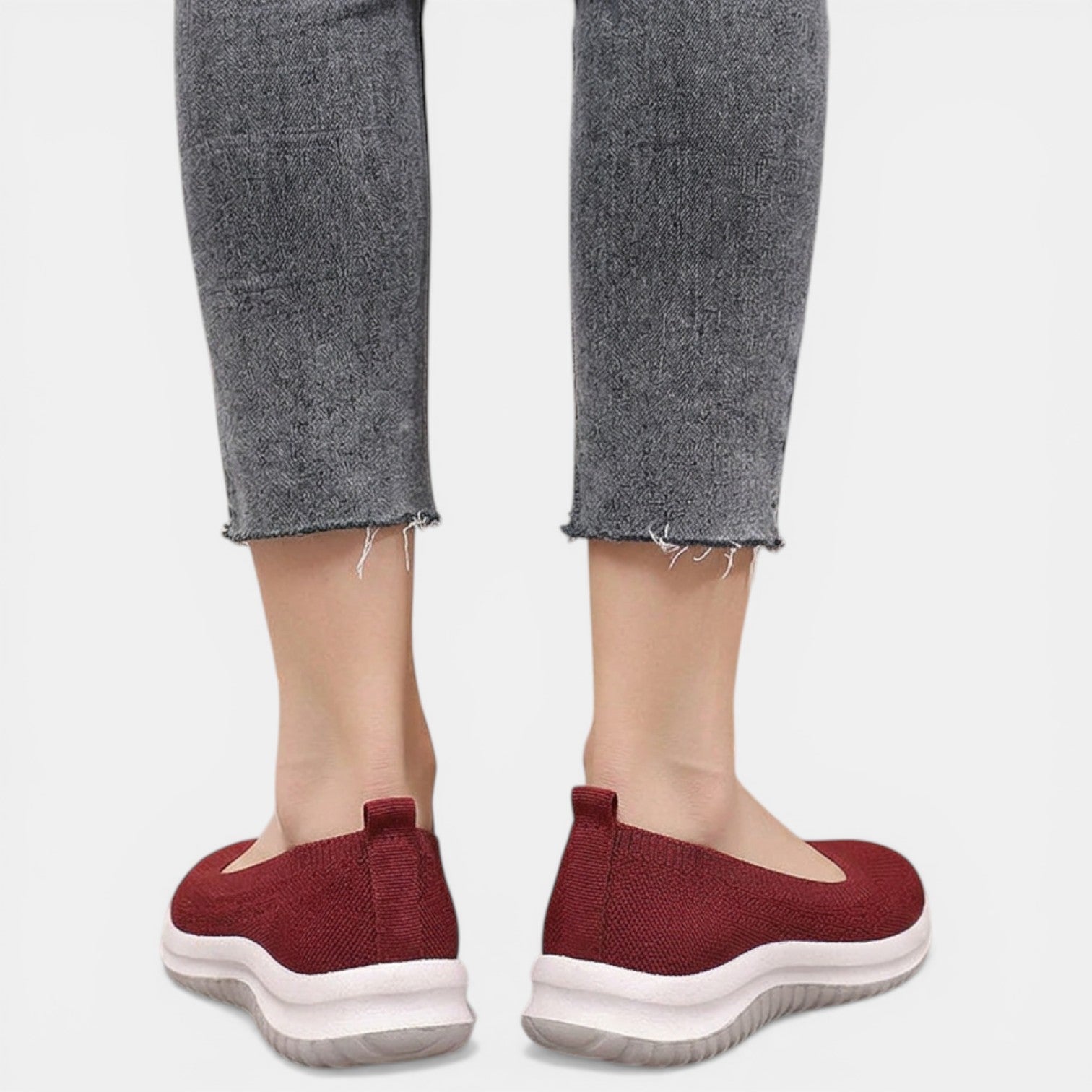 Women's Orthopedic Sneakers Knit Slip-On Breathable
