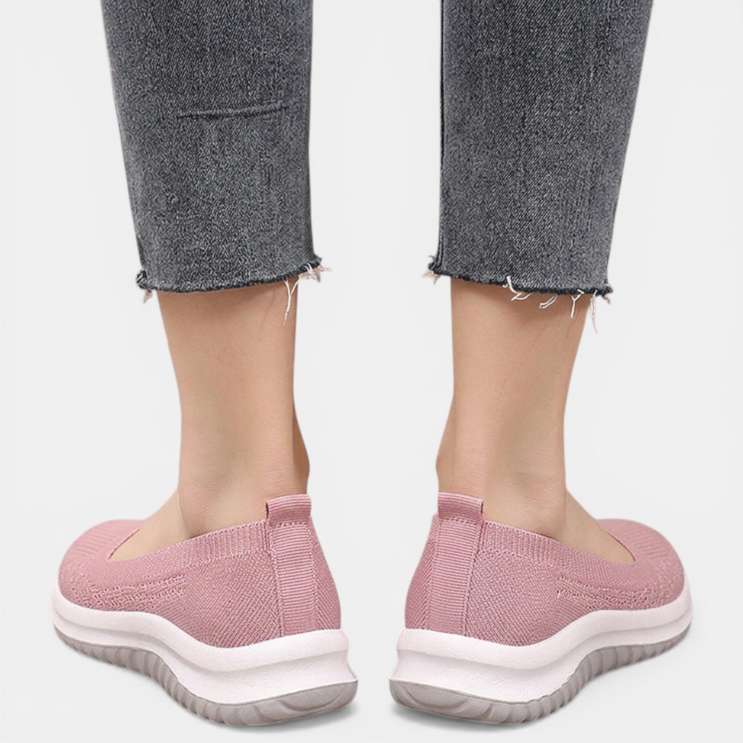 Women's Orthopedic Sneakers Knit Slip-On Breathable