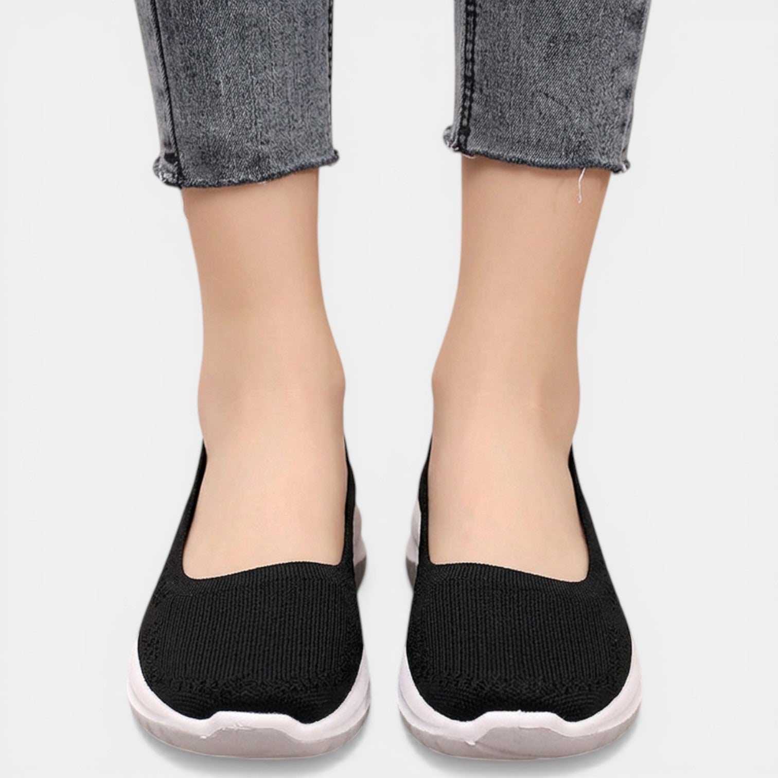 Women's Orthopedic Sneakers Knit Slip-On Breathable