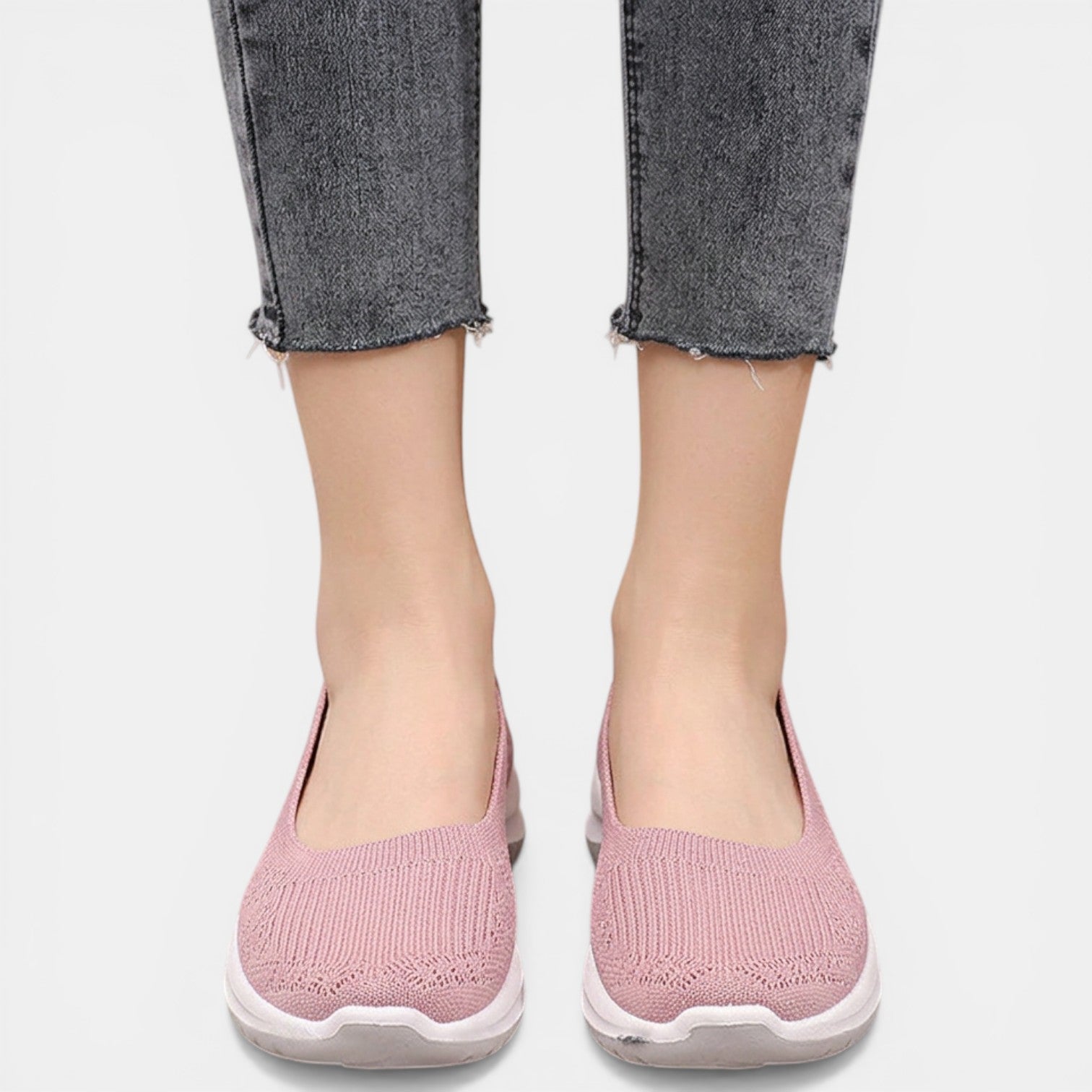 Women's Orthopedic Sneakers Knit Slip-On Breathable