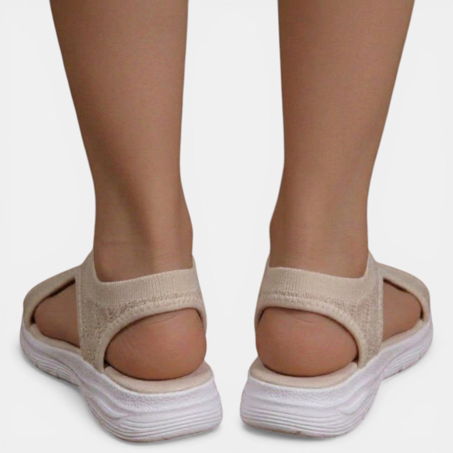 Women's Orthopedic Sandals Knit Platform Slip-On