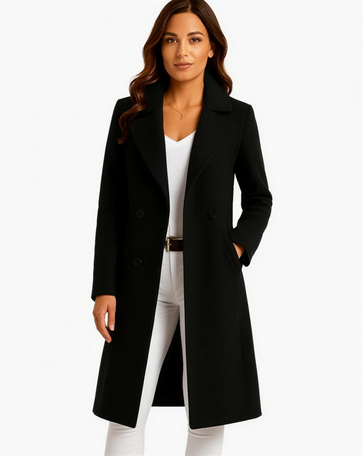Manteau Long Elegant Femme