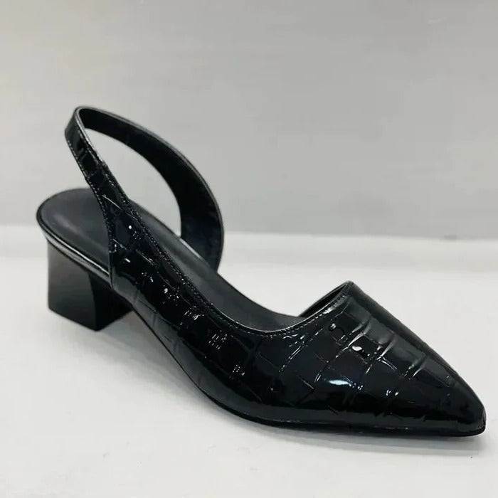 Women's Dress Pumps with Contoured Arch Support and Cushioned Sole