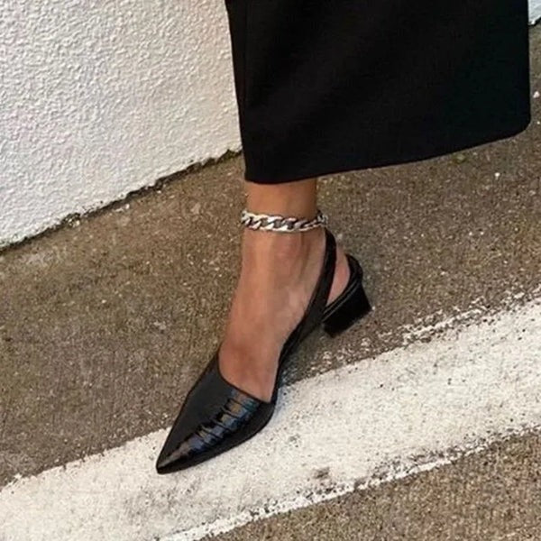 Women's Dress Pumps with Contoured Arch Support and Cushioned Sole