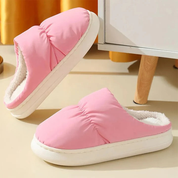 USB Heated Slippers with Plush Interior and Regulated Temperature, One Size Fits Most
