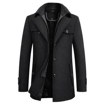 Winter Coat with Water Resistant Shell and Adjustable Cuffs for Cold Weather