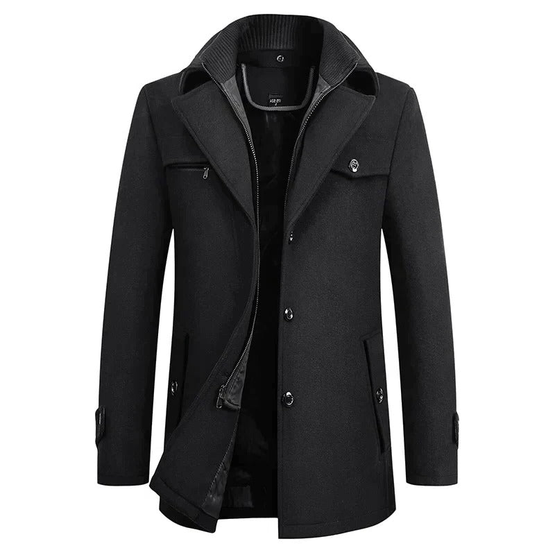 Winter Coat with Water Resistant Shell and Adjustable Cuffs for Cold Weather