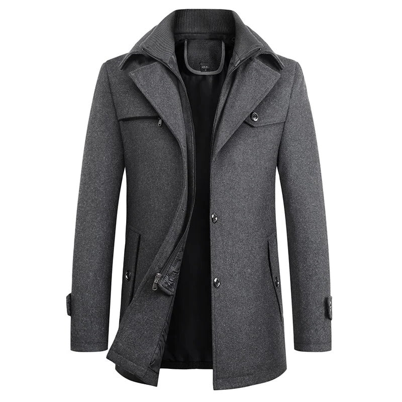 Winter Coat with Water Resistant Shell and Adjustable Cuffs for Cold Weather