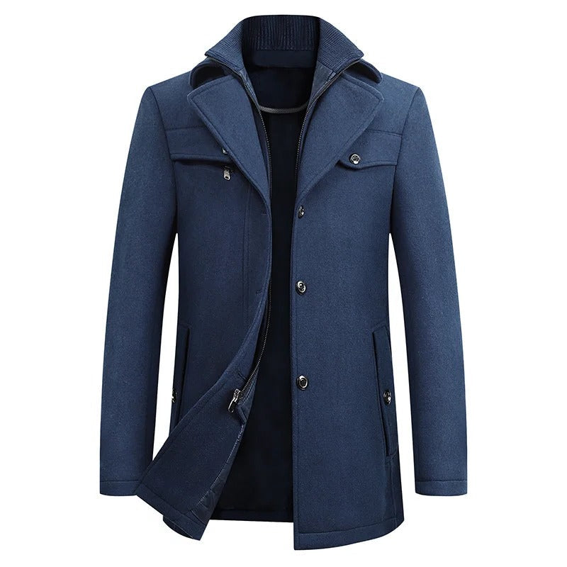 Winter Coat with Water Resistant Shell and Adjustable Cuffs for Cold Weather