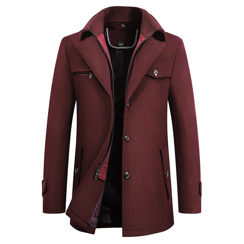 Winter Coat with Water Resistant Shell and Adjustable Cuffs for Cold Weather