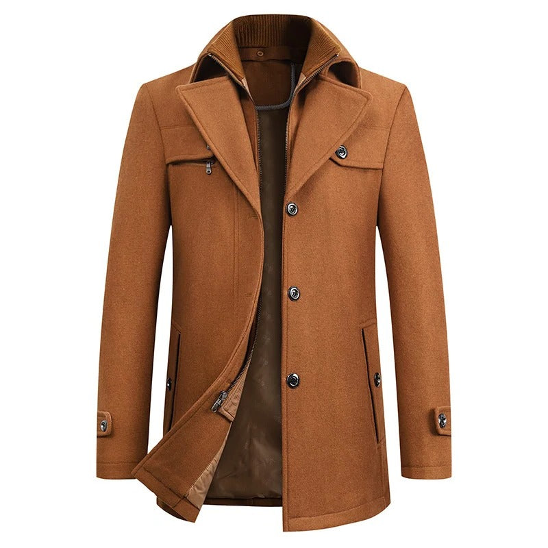 Winter Coat with Water Resistant Shell and Adjustable Cuffs for Cold Weather