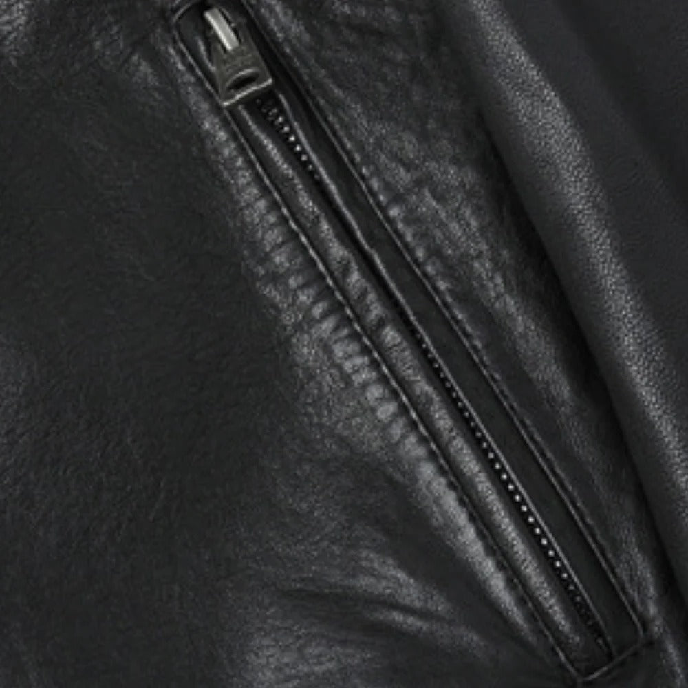 Men's Zip-Up Jacket with Synthetic Shell and Side Pockets
