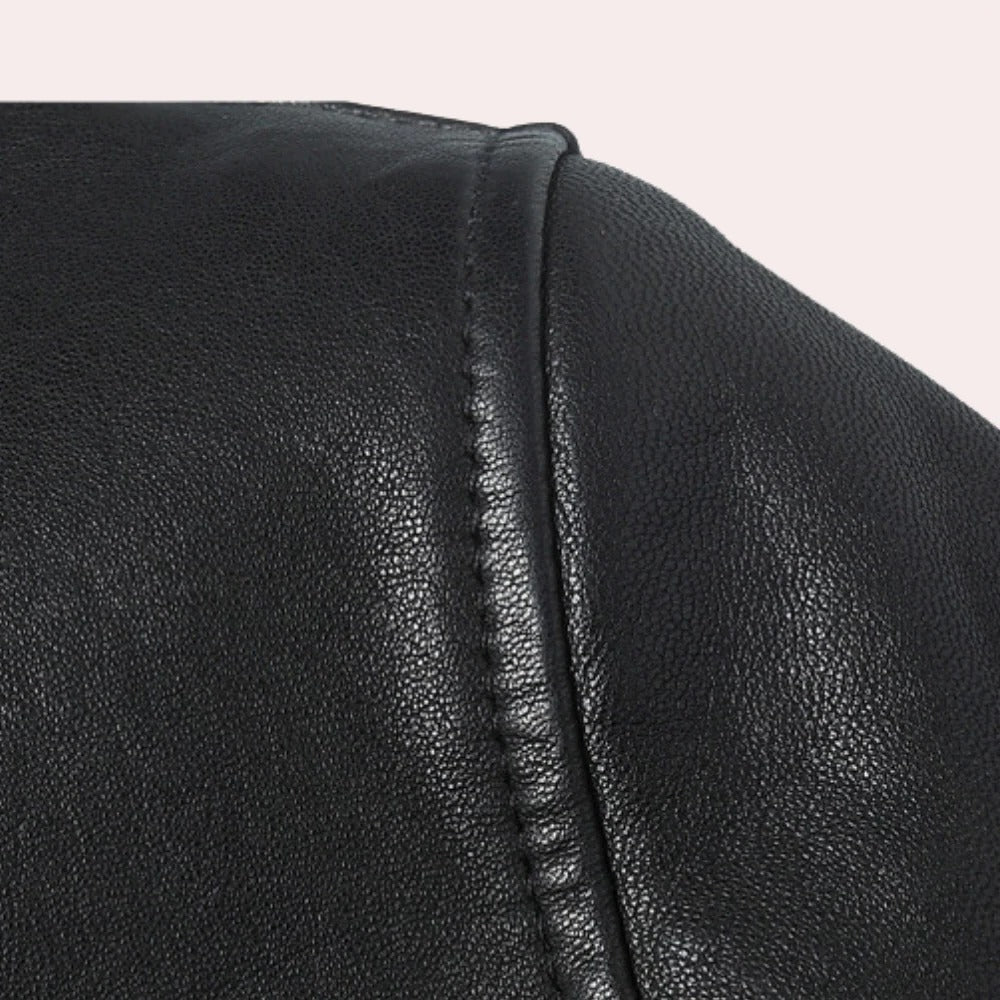 Men's Zip-Up Jacket with Synthetic Shell and Side Pockets