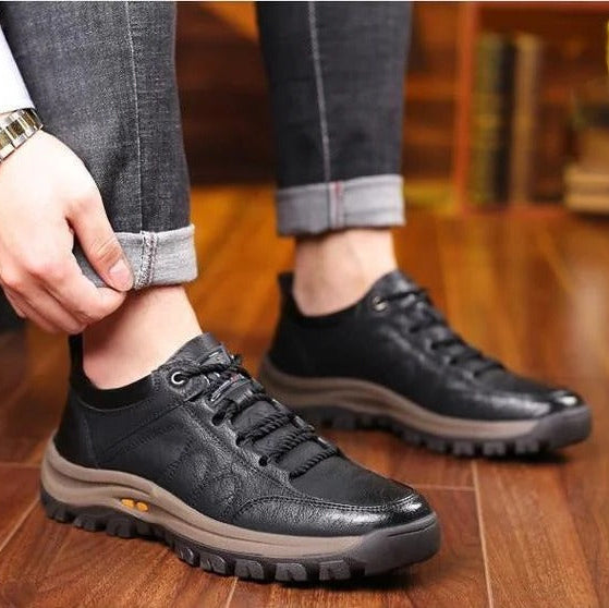 Slip On Work Shoes with Cork Arch Support and Mesh Lining, Non-Slip Rubber Sole