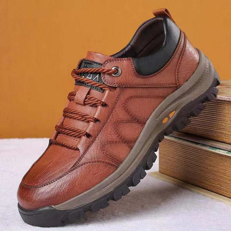Slip On Work Shoes with Cork Arch Support and Mesh Lining, Non-Slip Rubber Sole