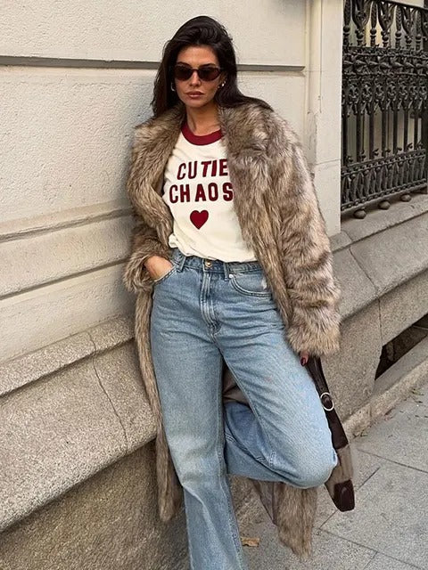 Trench Coat with Extended Hip Length and Relaxed Fit for Layering