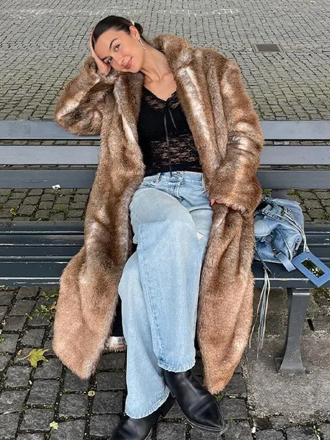 Trench Coat with Extended Hip Length and Relaxed Fit for Layering