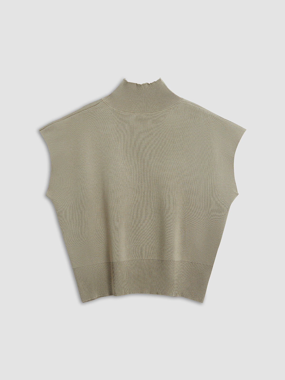 Pullover Knit Sweater with Acrylic Polyester Blend and Slight Stretch, Hip Length