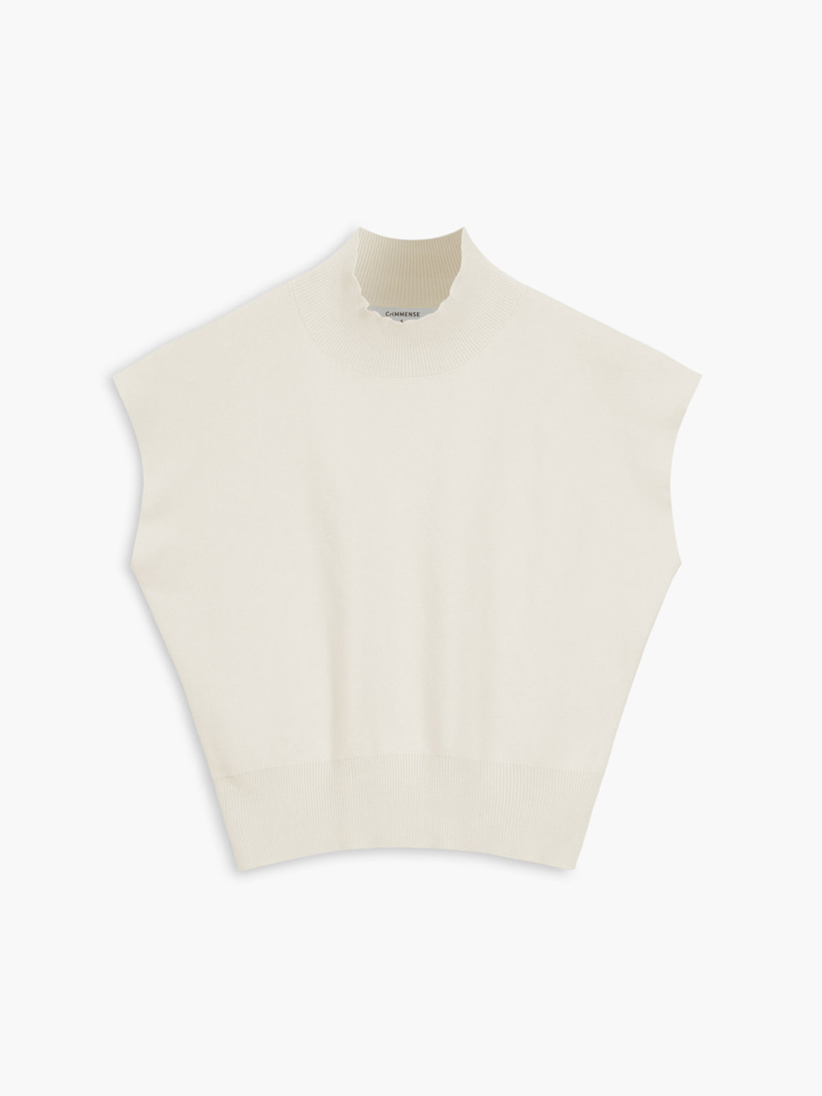 Pullover Knit Sweater with Acrylic Polyester Blend and Slight Stretch, Hip Length