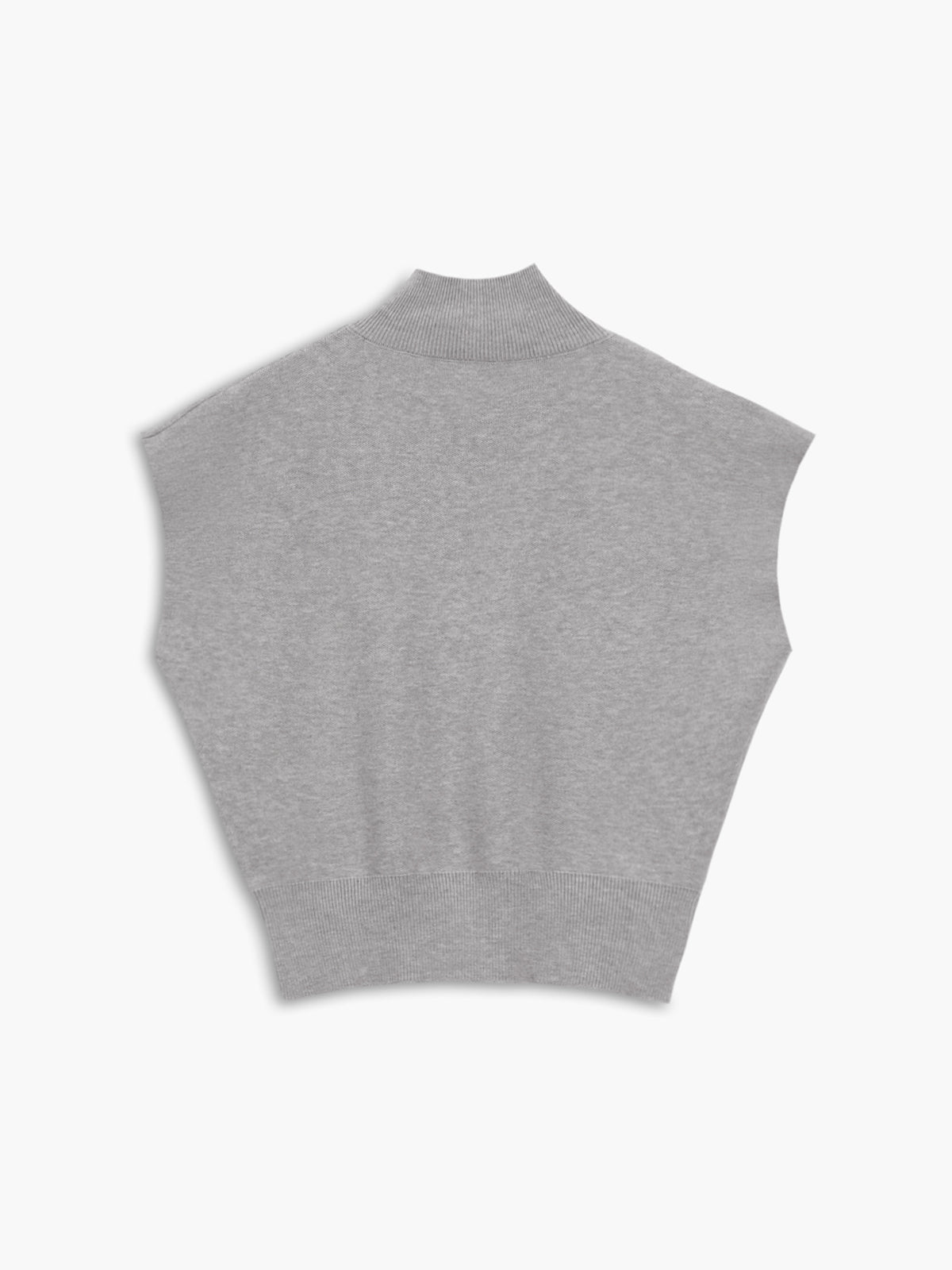 Pullover Knit Sweater with Acrylic Polyester Blend and Slight Stretch, Hip Length