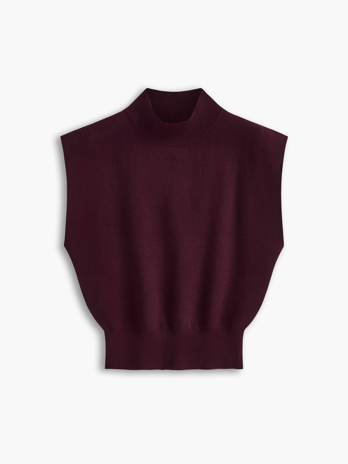 Pullover Knit Sweater with Acrylic Polyester Blend and Slight Stretch, Hip Length