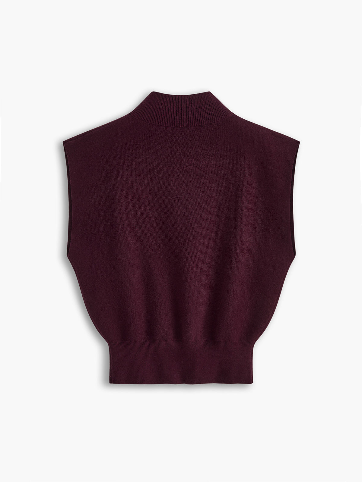 Pullover Knit Sweater with Acrylic Polyester Blend and Slight Stretch, Hip Length