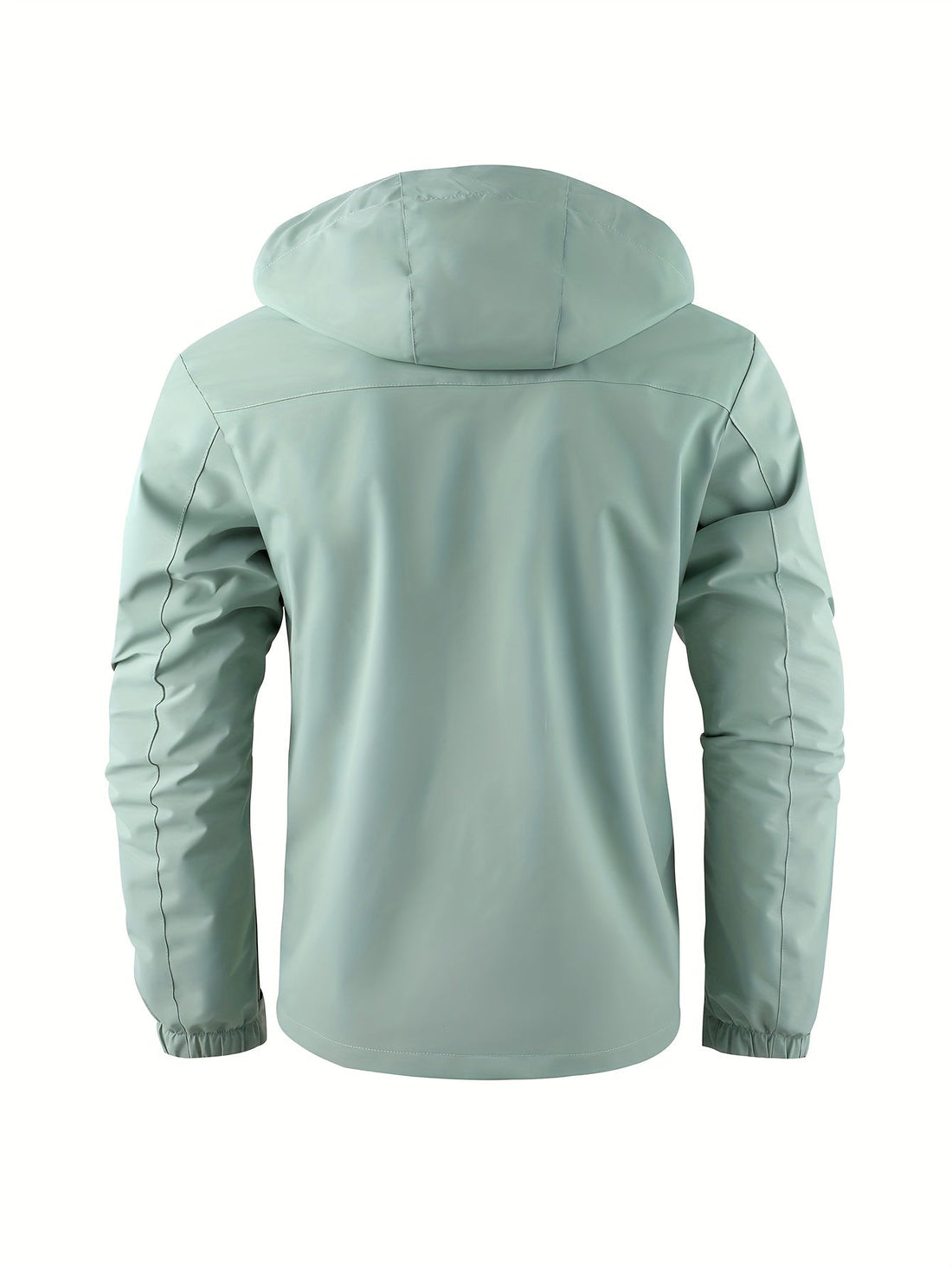 Men's evergreen weatherproof outdoor jacket, ideal for winter adventures & activewear. Waterproof & windproof.