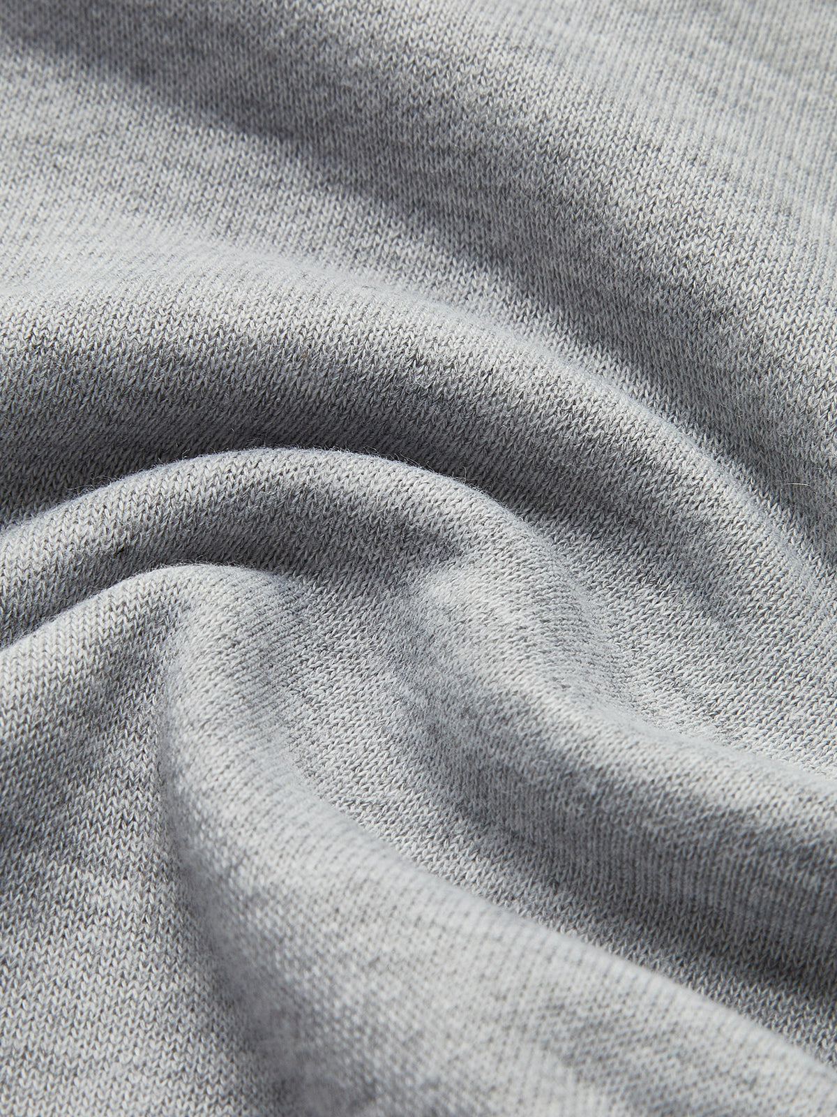 Collared Pullover Sweatshirt with Polyester Cotton Blend and Slight Stretch