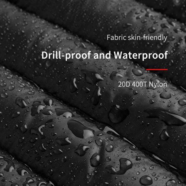 Goose Down Insulated Pants with Full Leg Side Zippers and Water Resistant Lower Legs