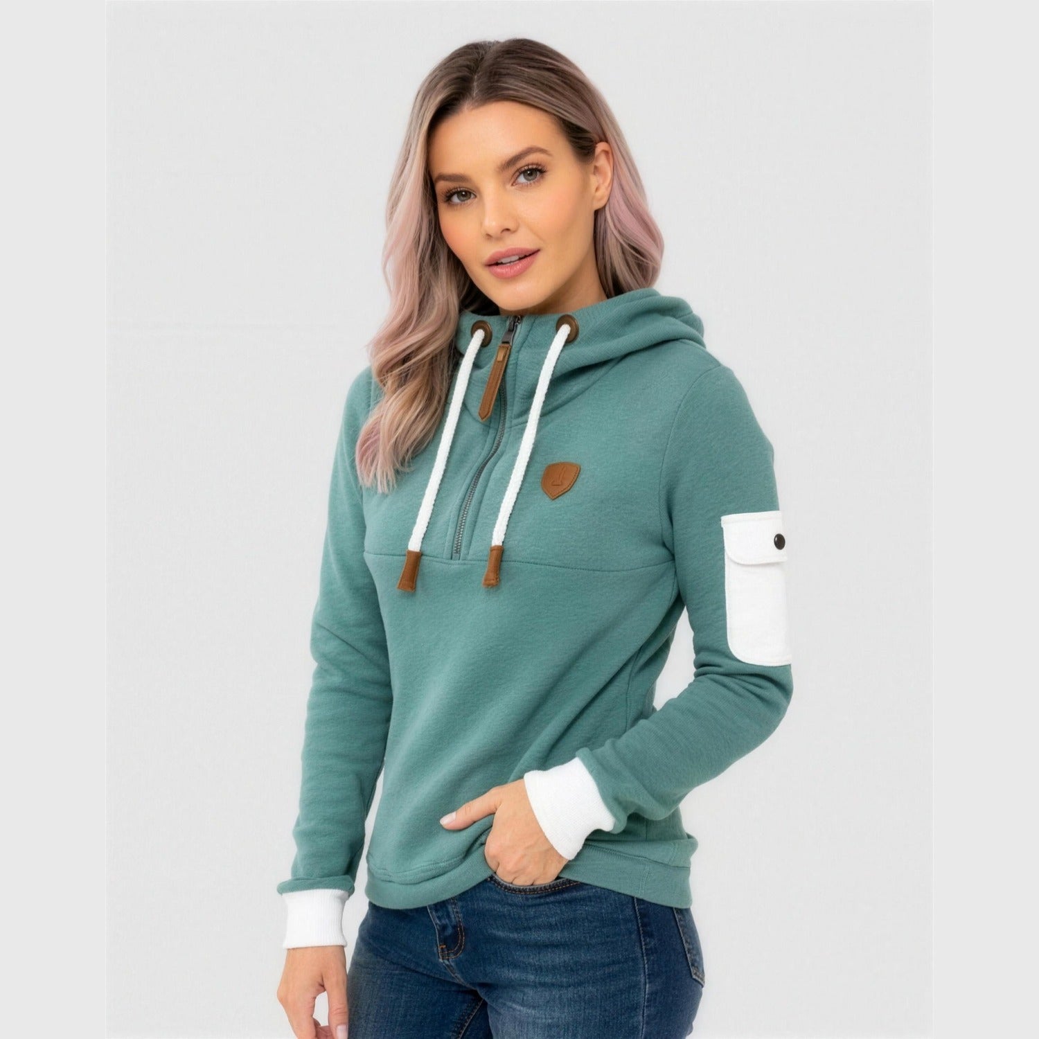 Sweat Capuche Zippe - Google Ads square