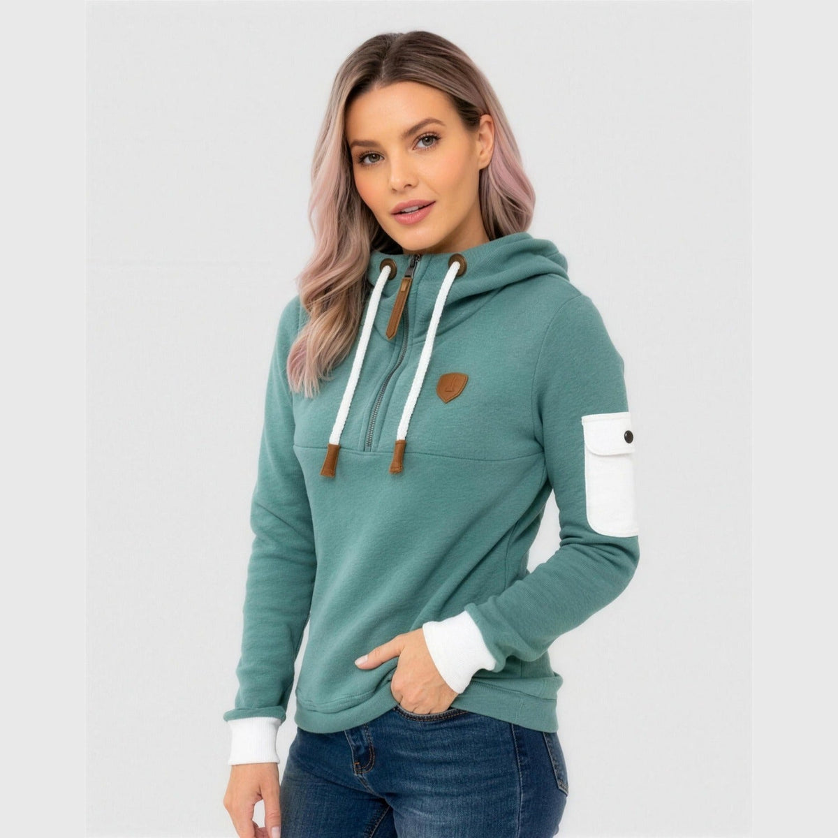 Sweat Capuche Zippe - Google Ads square