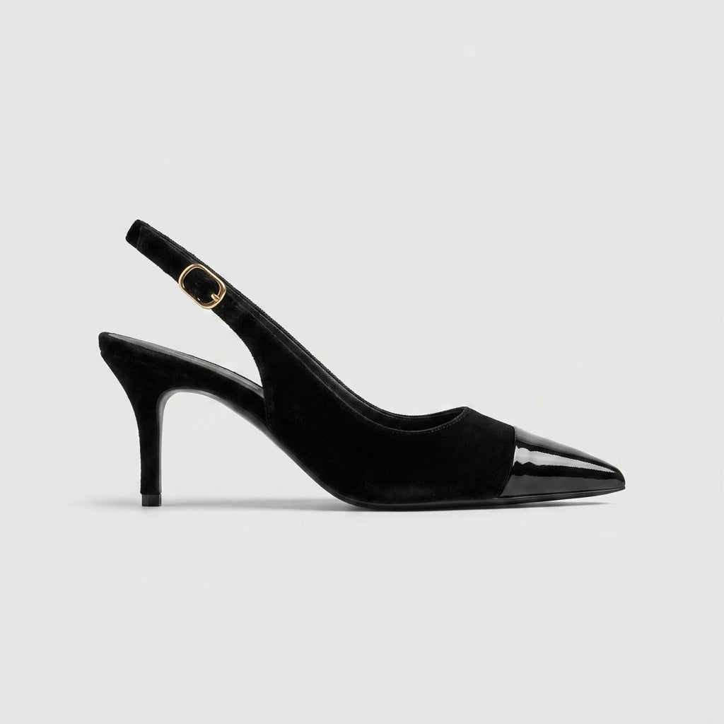 Women's Slingback Heels Pointed Toe - 7cm High
