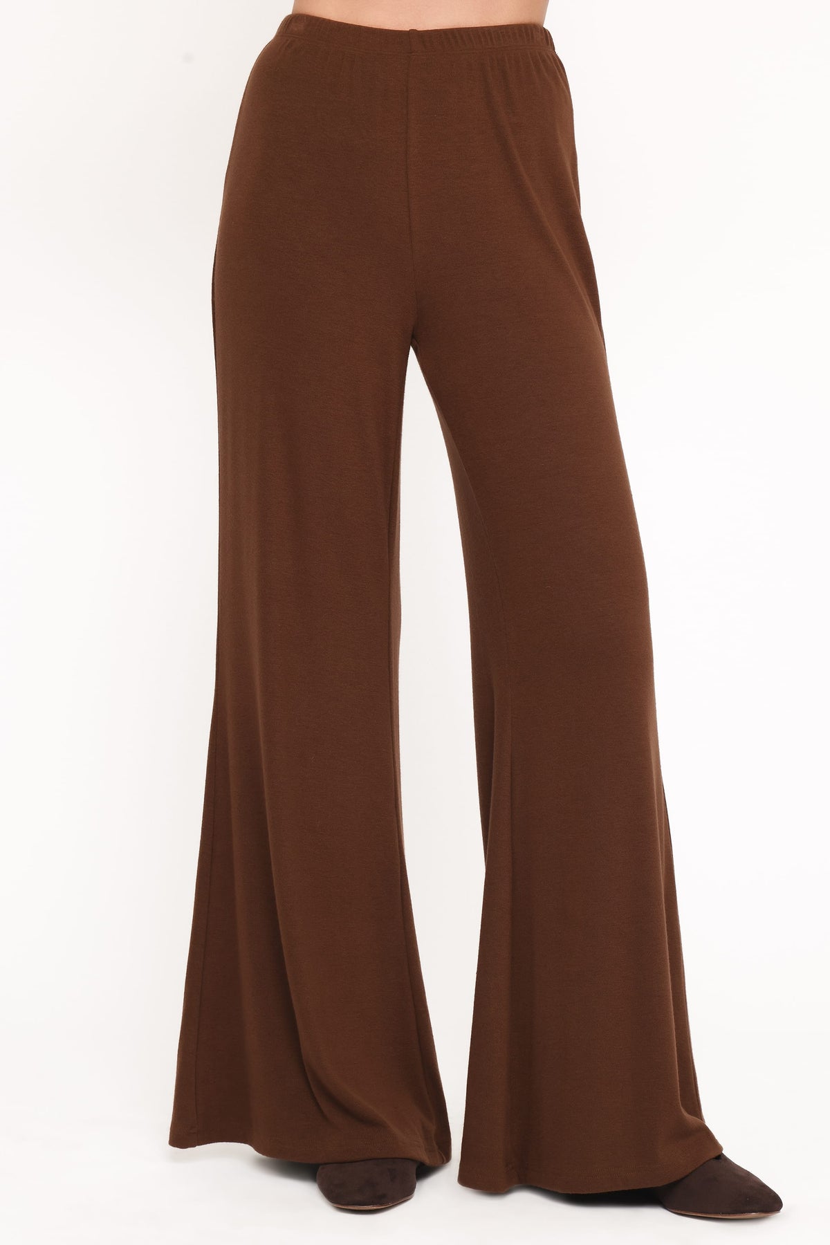 Petal and Pup USA SETS Selly Knitted Pant Set - Brown