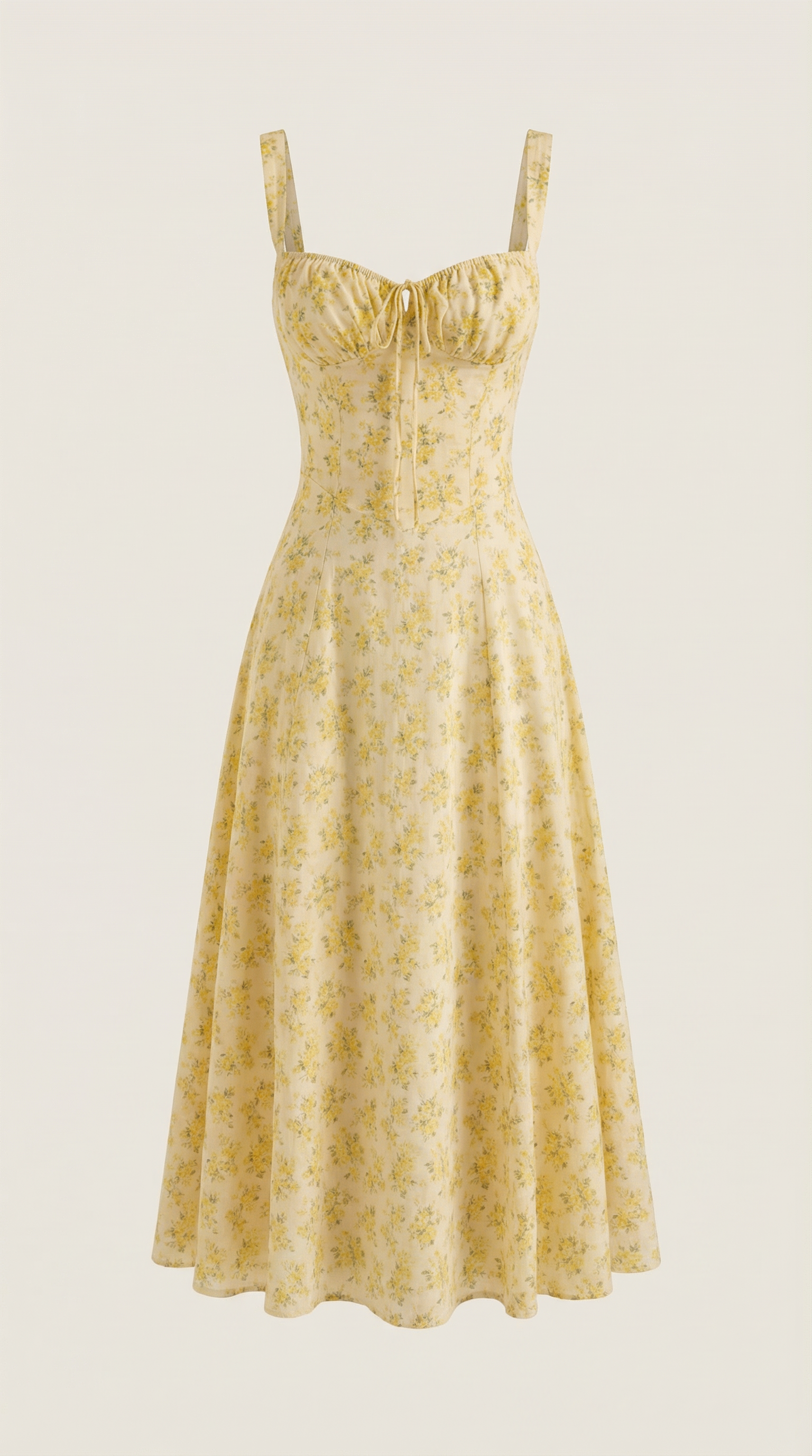 Women's Floral Midi Dress Sweetheart
