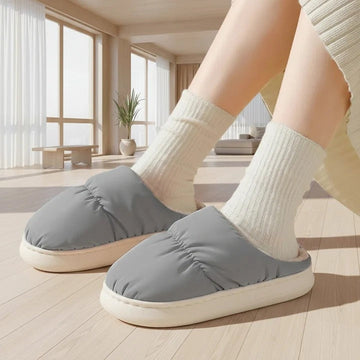 USB Heated Slippers with Plush Interior and Regulated Temperature, One Size Fits Most