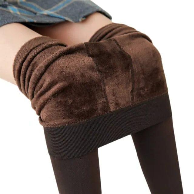 High Waist Fleece Lined Leggings with Four Way Stretch and Breathable Lining