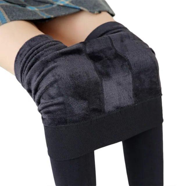 High Waist Fleece Lined Leggings with Four Way Stretch and Breathable Lining