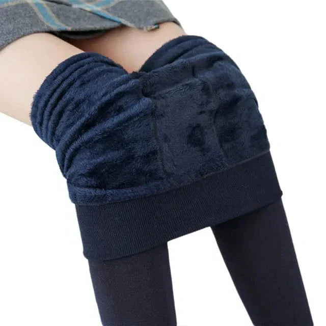 High Waist Fleece Lined Leggings with Four Way Stretch and Breathable Lining