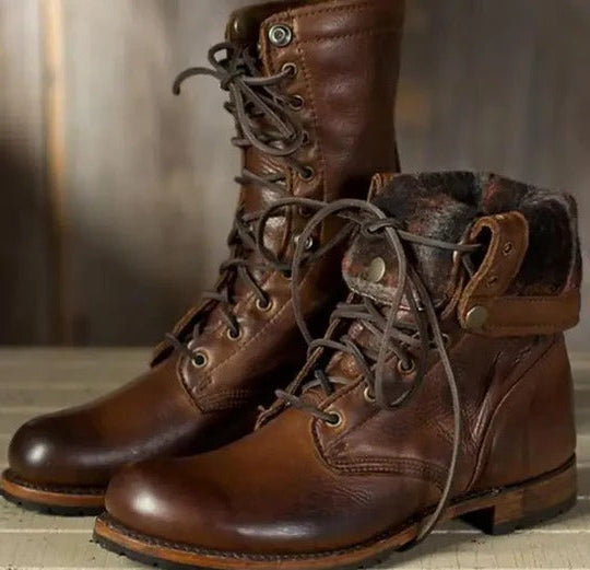 Insulated Ankle Boots with Contoured Footbed and Grip Outsole