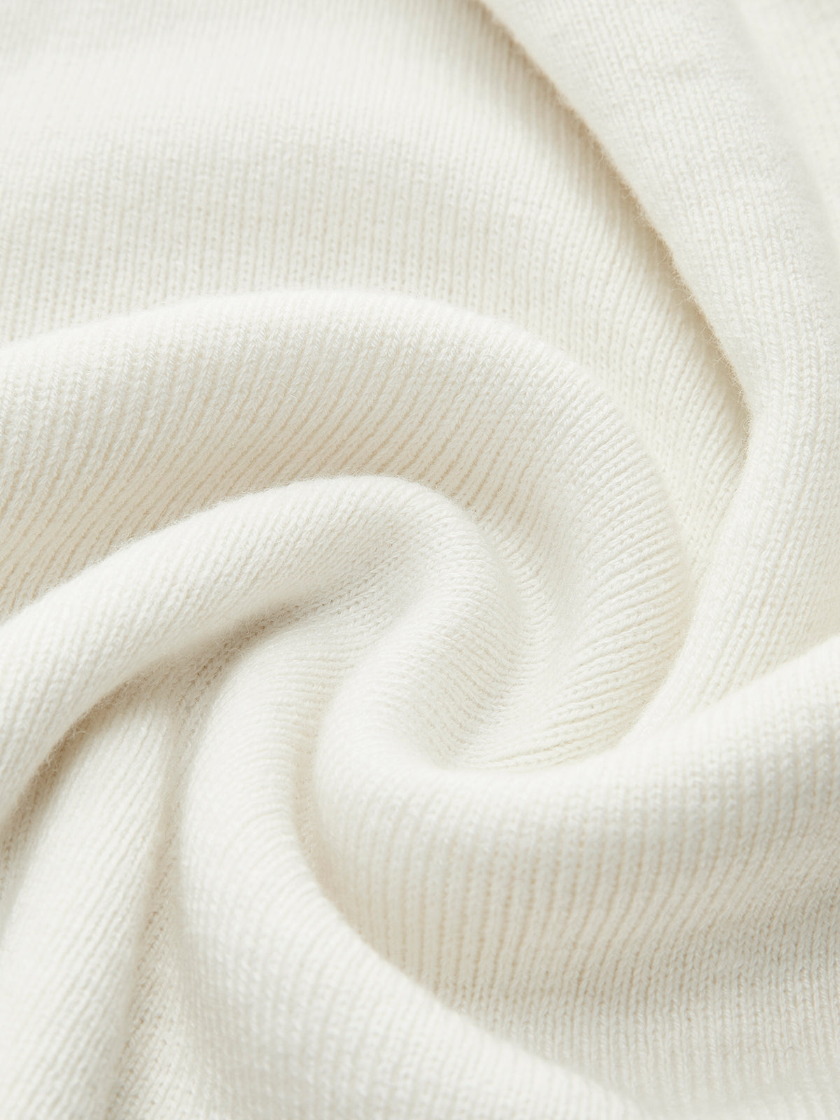 Pleated Pullover Sweater with Cold Shoulder Cutouts and Wool Blend