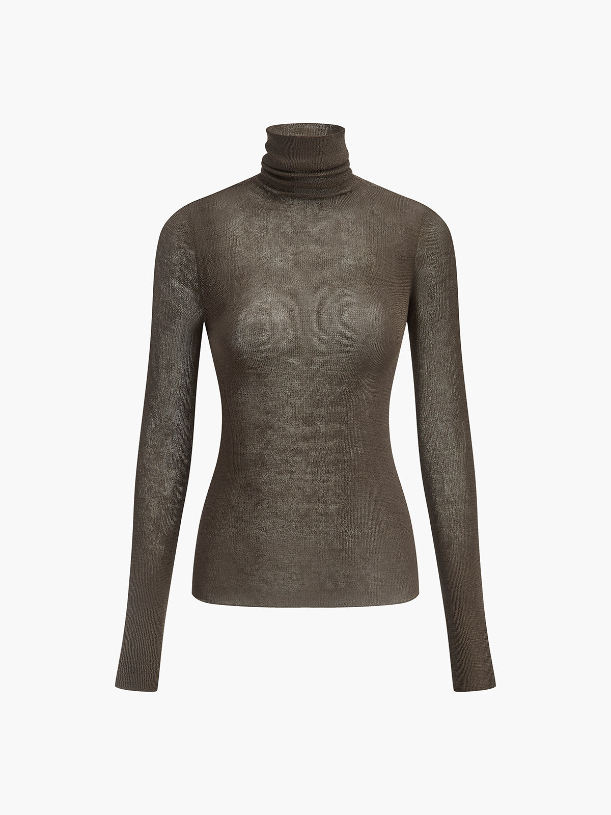 Wool Polyester Knit Top with Medium Stretch for Events and Everyday Wear